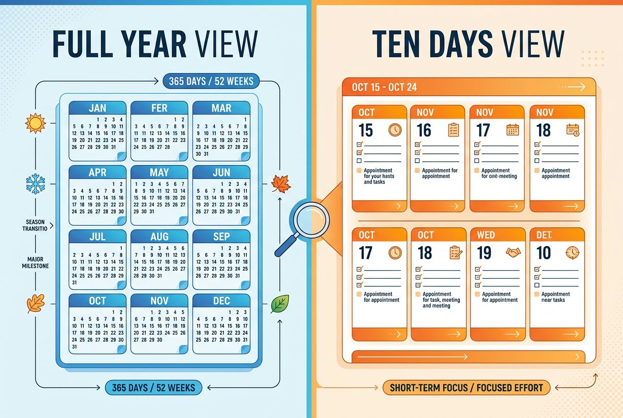 Jahresvignette vs. 10-Tages-Vignette – Vergleich