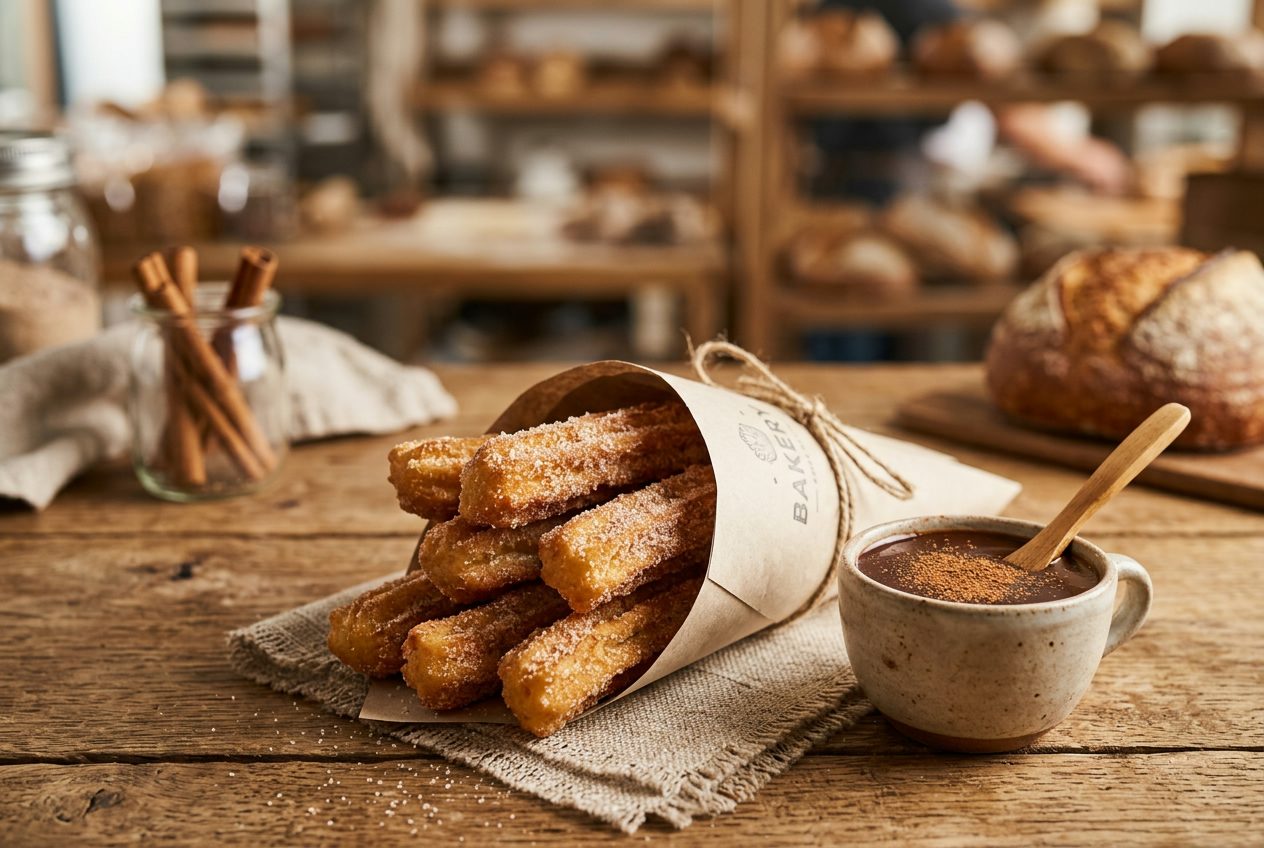 Churros con Piloncillo