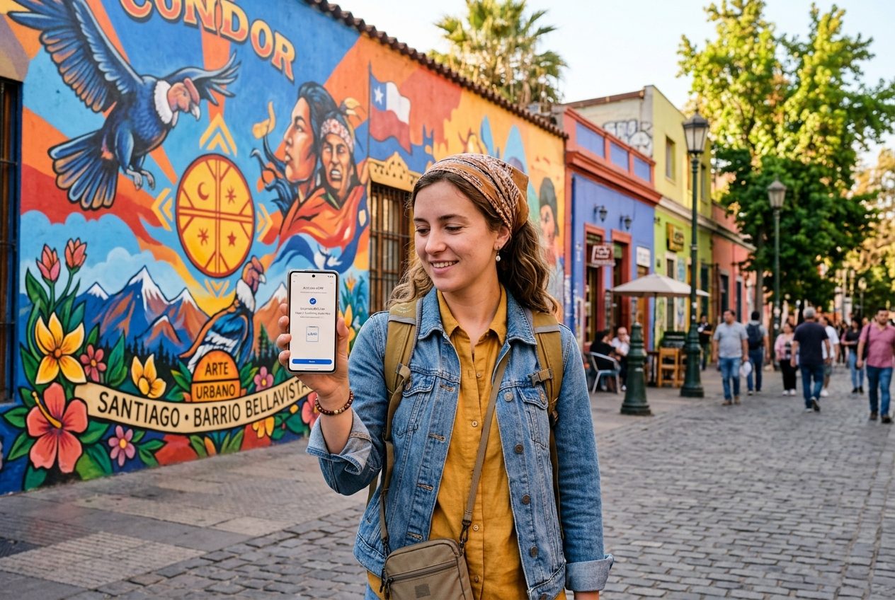 eSIM para turistas: ventajas y cómo activarla en Chile