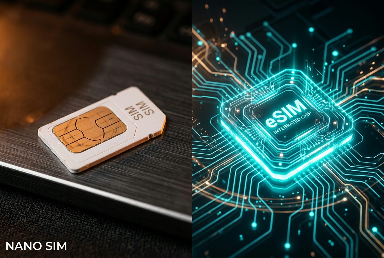 eSIM vs физическая SIM-карта: что выбрать туристу