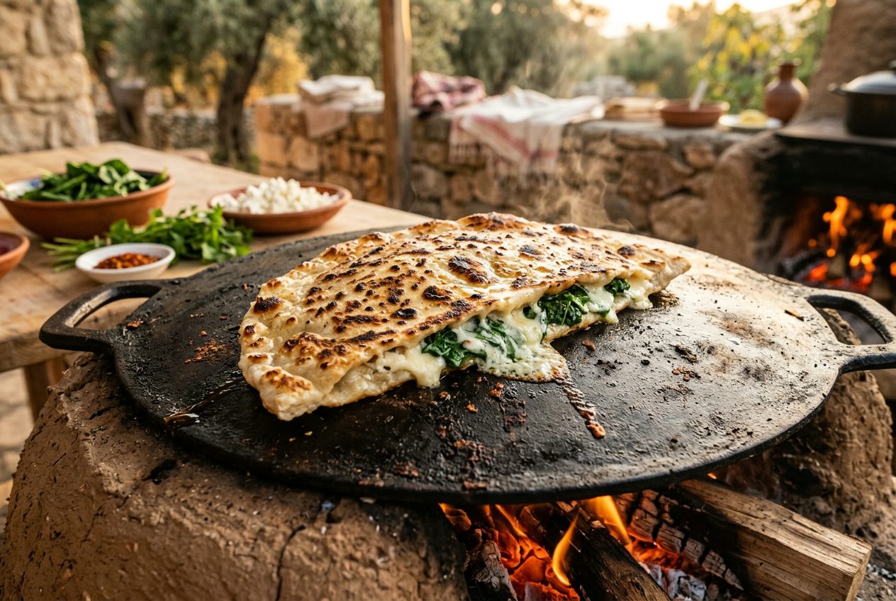 Ispanaklı Gözleme