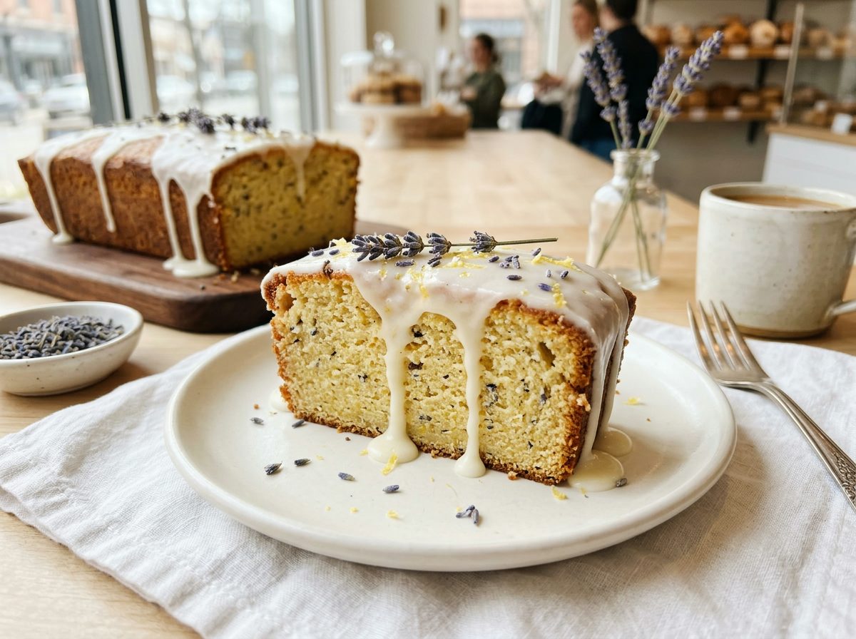 Lemon Lavender Pound Cake