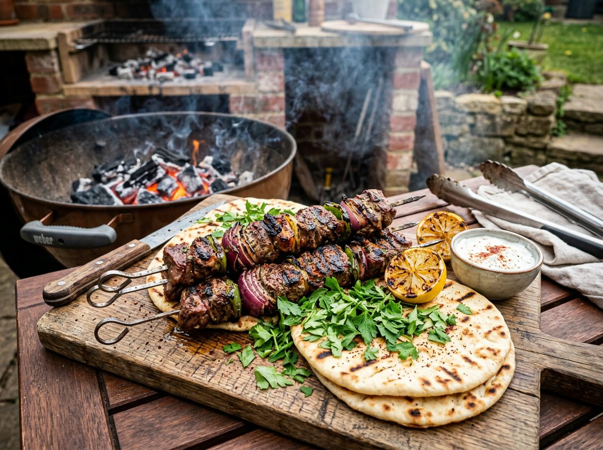 Adana-Style Lamb Shish Kebab