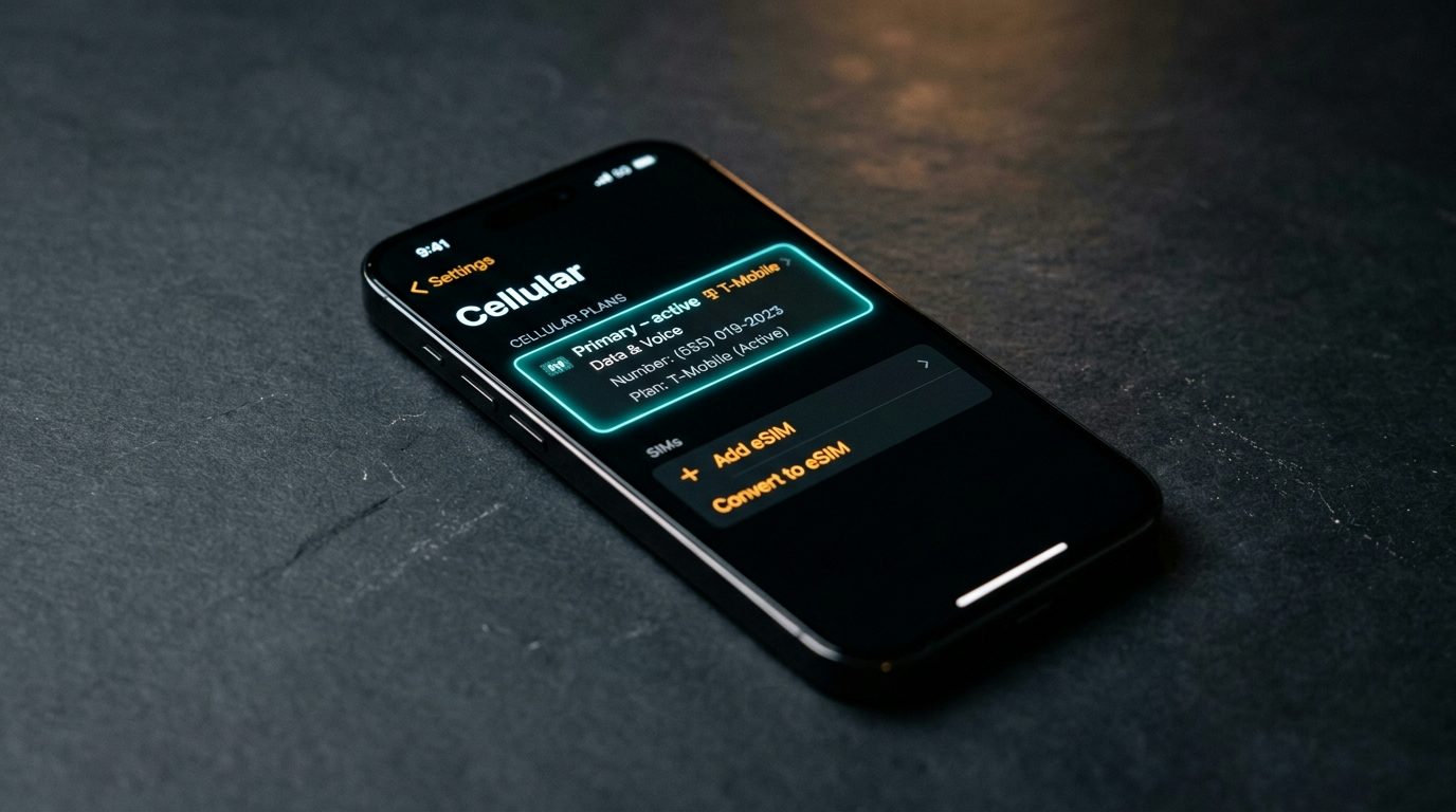Как установить eSIM на iPhone без физической SIM