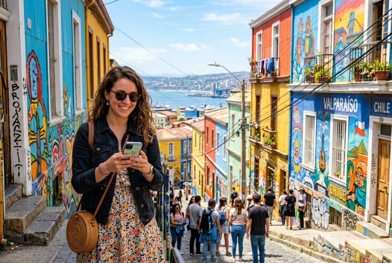 10 consejos de conectividad móvil para tu primera visita a Chile