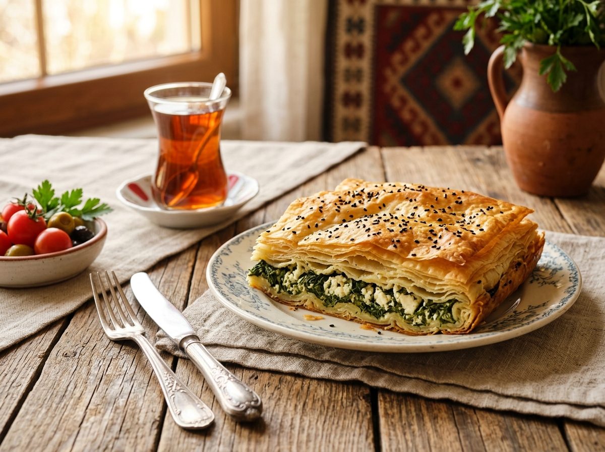Ispanaklı Börek