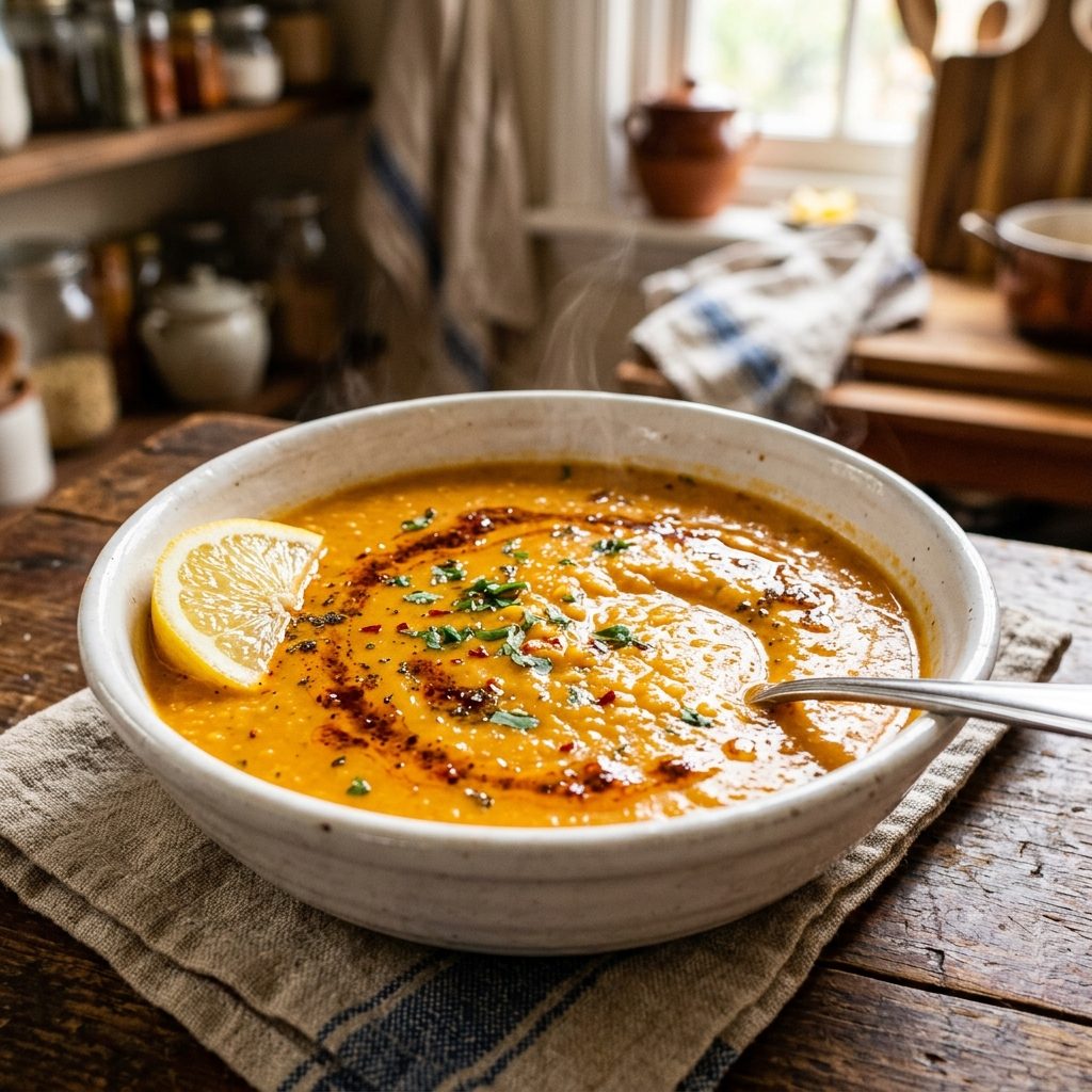 Turkish Red Lentil Soup