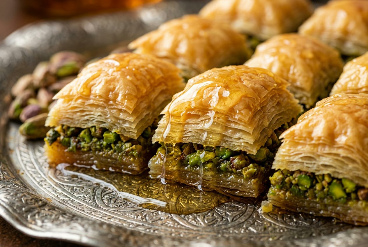 Pistachio Baklava