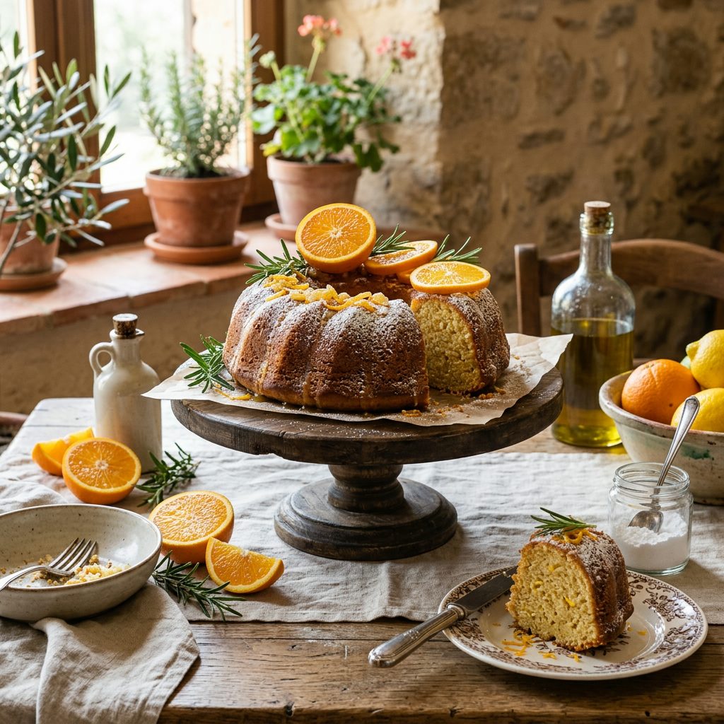Olive Oil Citrus Cake