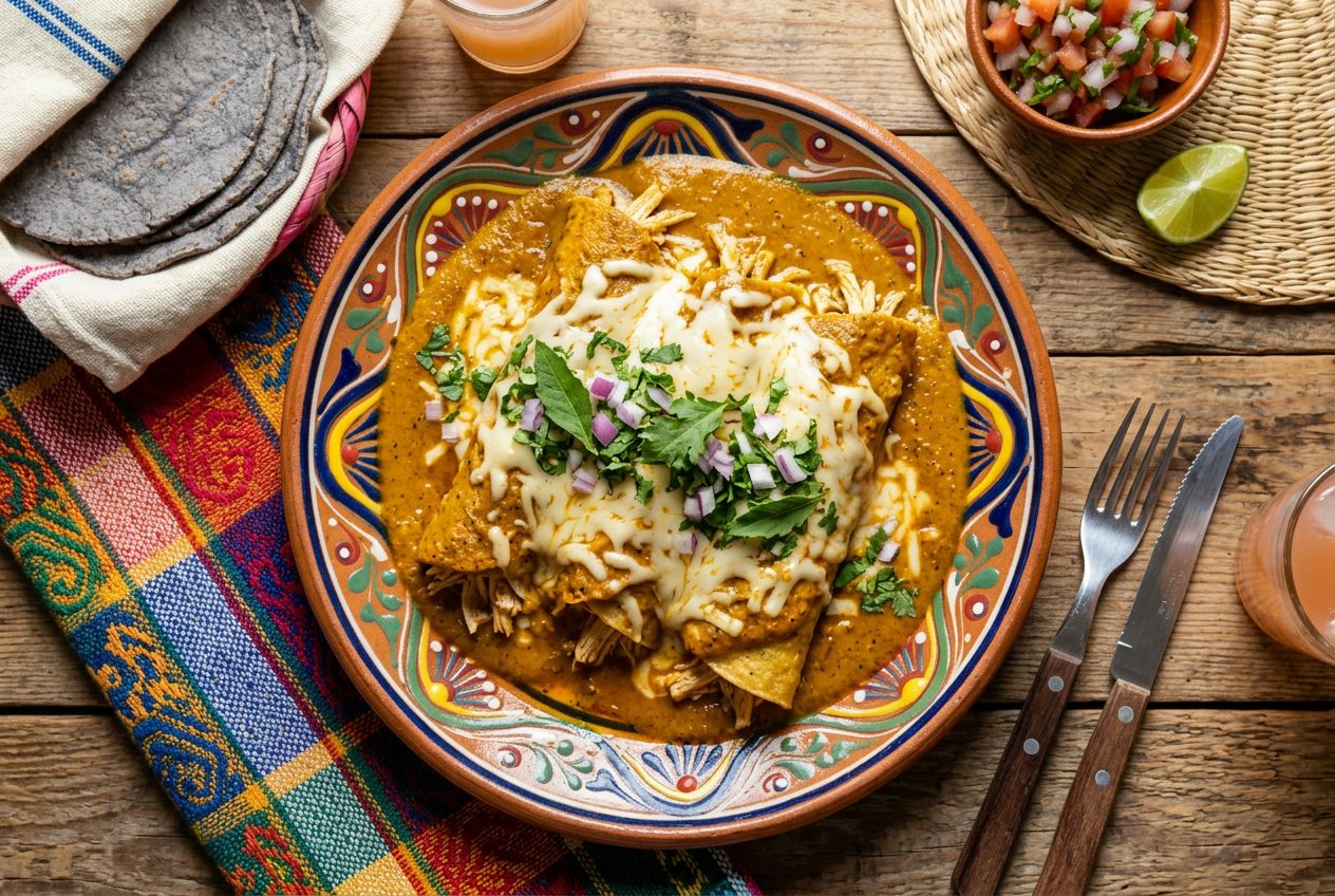 Enchiladas Oaxaqueñas
