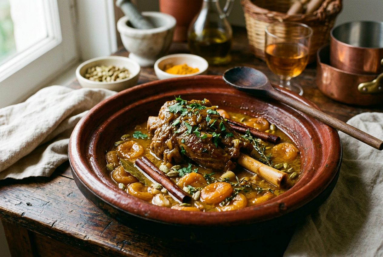 Slow-Braised Lamb with Warm Spices
