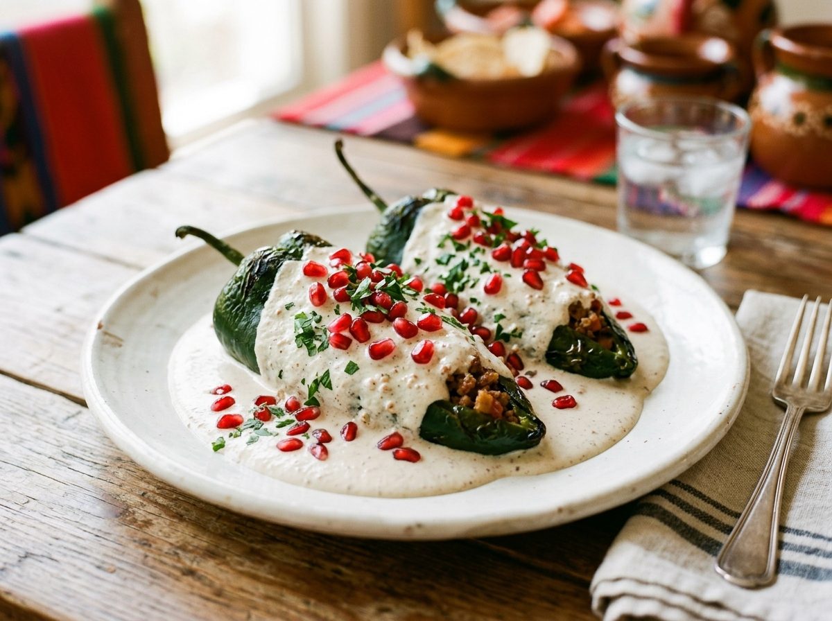 Chiles en Nogada