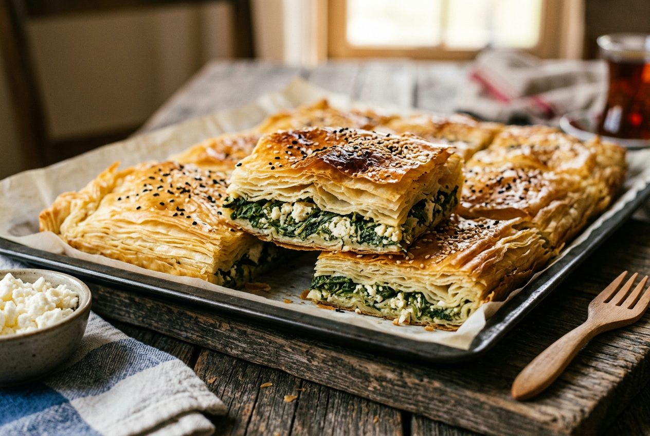Ispanaklı Börek