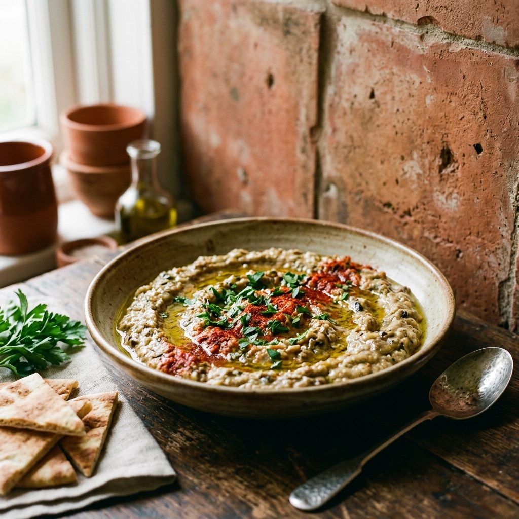Charred Eggplant Dip (Baba Ganoush)