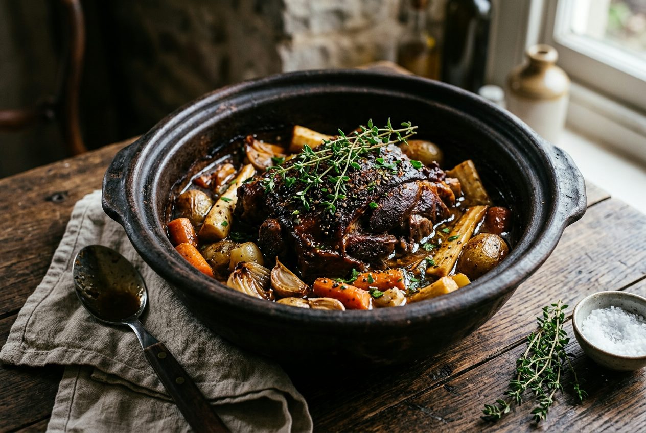 Slow-Roasted Lamb Shoulder (Kuzu Tandır)