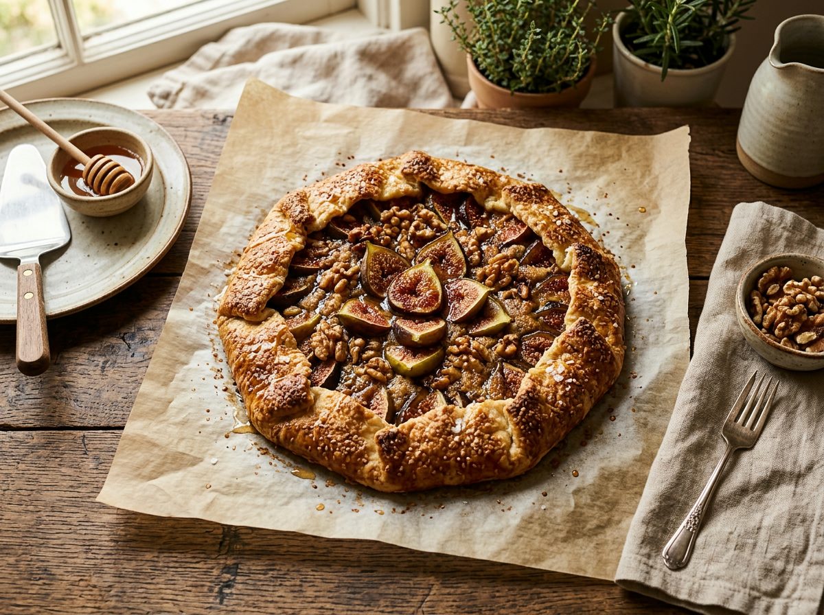 Fig & Honey Walnut Galette
