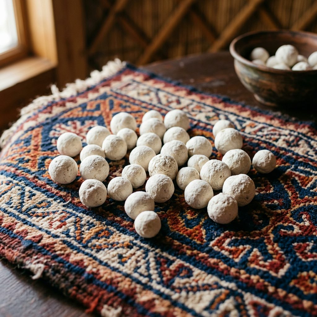 Qurt: The Ancient Art of Dried Yogurt