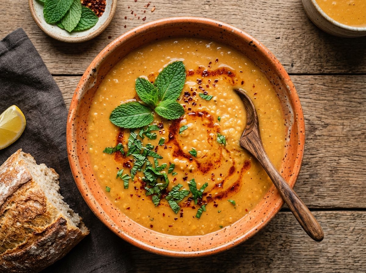 Turkish Red Lentil Soup