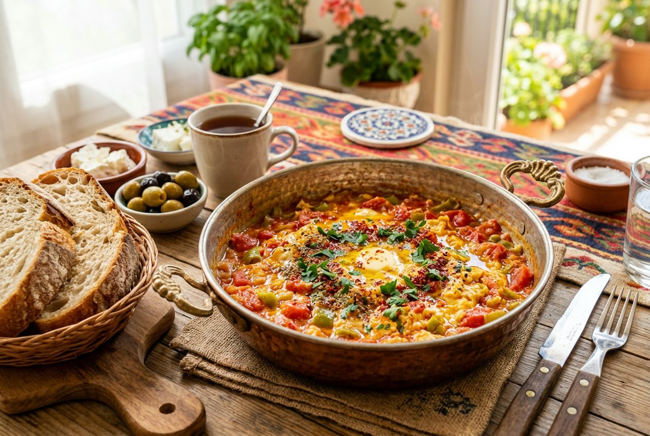 Menemen — Turkish Scrambled Eggs