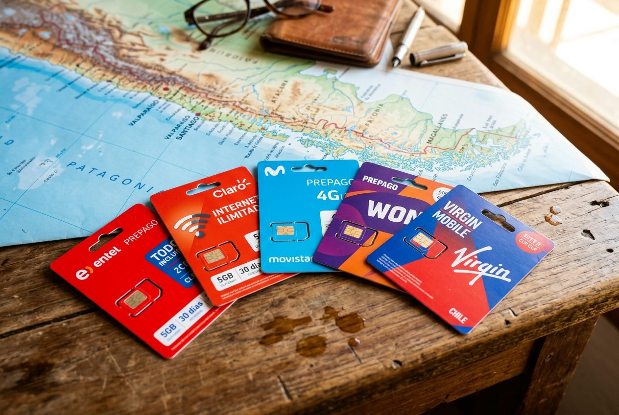 ¿Cuál es la mejor SIM para turistas en Chile?