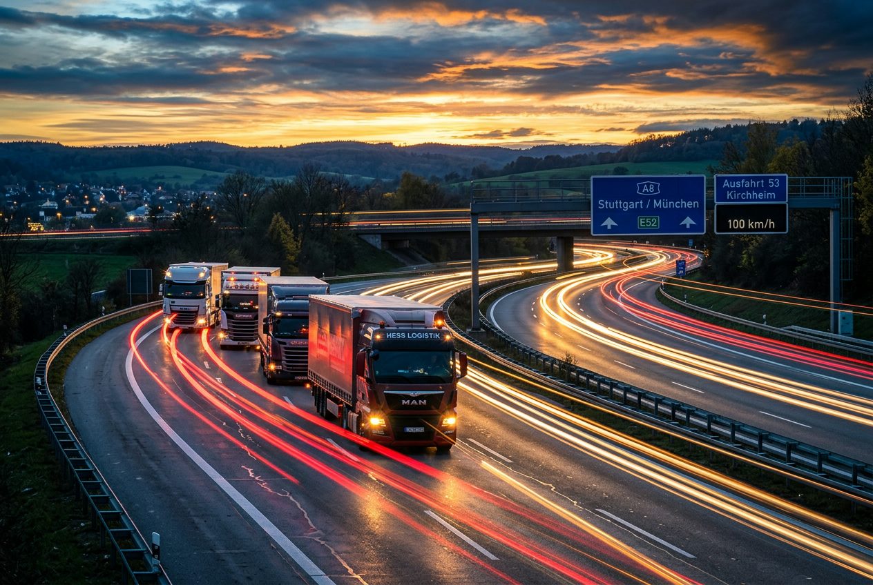 Maut für LKW in Deutschland erklärt